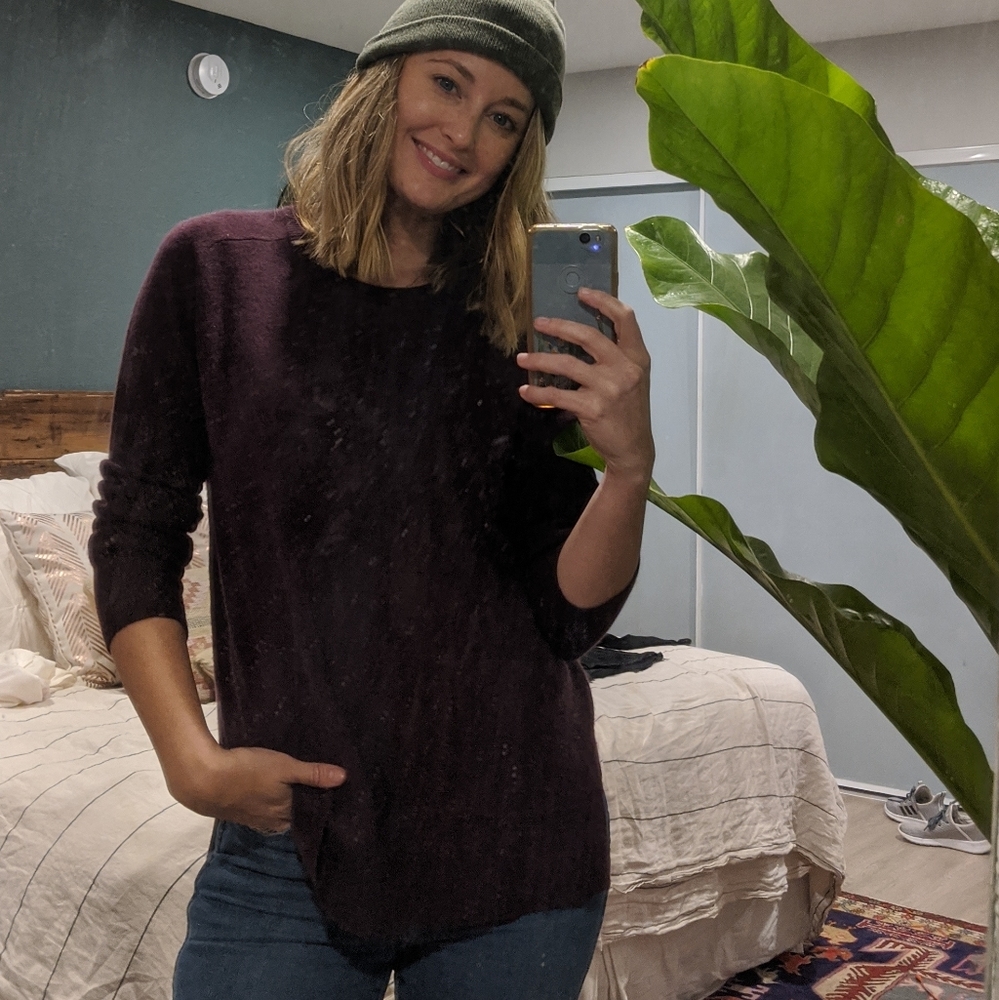 NWT • Halogen  Cashmere Sweater